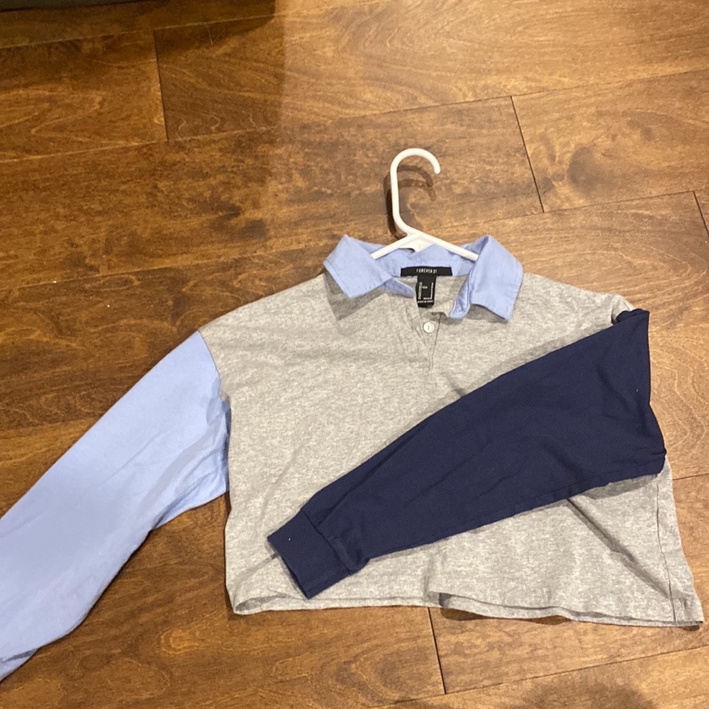 Crop top long sleeves